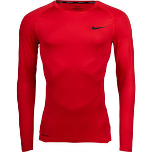 Nike NP TOP LS TIGHT M zöld L - Hosszúujjú férfi póló