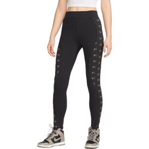 Nike NSW AIR HR TGHT Női legging, fekete, méret XL