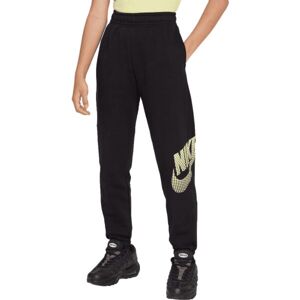 Nike NSW FLC OS PANT DNC Lány melegítőnadrág, fekete, méret M