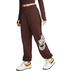 Nike NSW FLC OS PANT SB DNC Női melegítőnadrág, barna, méret S