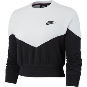 Nike NSW HRTG CREW FLC fekete M - Női pulóver