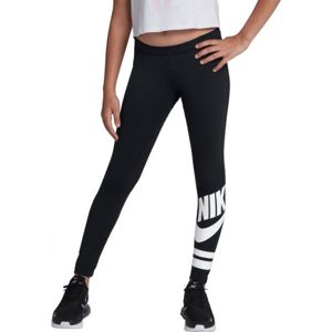 Nike NSW LGGNG FAVORITE GX3 fekete XL - Legging lányoknak