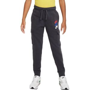Nike NSW SI FLC CARGO PANT BB Fiú melegítőnadrág, sötétszürke, veľkosť L