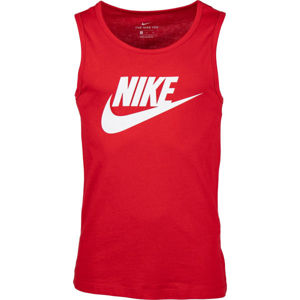 Nike NSW TANK ICON FUTURA piros XL - Férfi ujjatlan felső