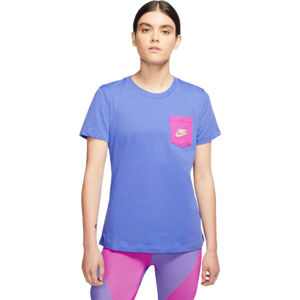 Nike NSW TEE ICON CLASH W Női póló, lila, méret M