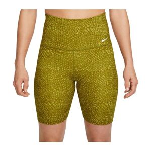 Nike ONE HR 7IN SHORT AOP Női rövidnadrág, sárga, méret L
