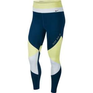 Nike ONE TGHT 7/8 CLRBK W kék XS - Női legging