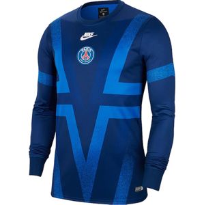 Nike PSG M NK DRY CREW PMV CL 2019/20 Hosszú ujjú póló - Kék - L