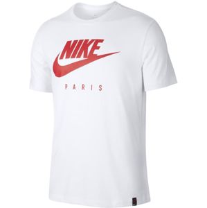 Nike PSG M NK DRY TEE TR GROUND CL Rövid ujjú póló - Fehér - S
