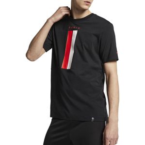 Nike PSG M NK TEE TRV CREST Rövid ujjú póló - Fekete - S