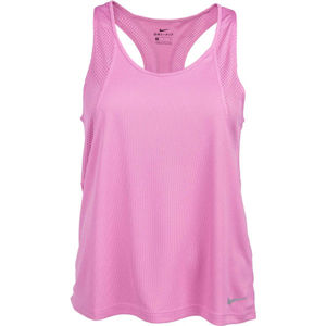 Nike RUN TANK W rózsaszín S - Női futófelső
