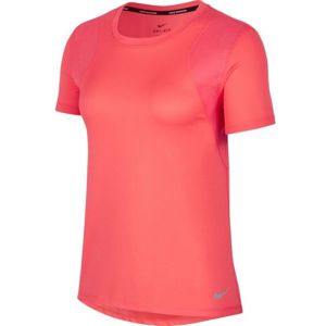 Nike RUN TOP SS narancssárga L - Női futópóló