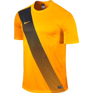 Nike Sash Short-Sleeve Jersey Póló - Narancs - XS