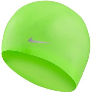 Nike SOLID SILICONE YOUTH zöld NS - Gyerek úszósapka