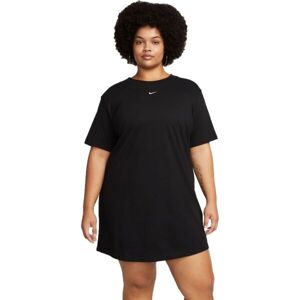 Nike SPORTSWEAR ESSENTIAL Női ruha, fekete, veľkosť 1x