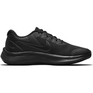 Nike STAR RUNNER 3 GS Gyerek sportcipő, fekete, méret 37.5