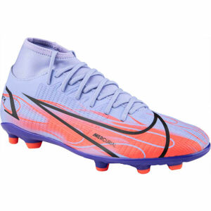 Nike MERCURIAL SUPERFLY 8 CLUB KM FG/MG Férfi futballcipő, lila,narancssárga,fekete, méret 43