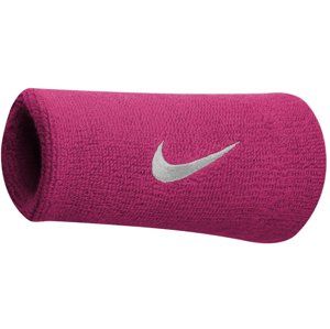 Nike SWOOSH DOUBLEWIDE WRISTBANDS Csuklópánt - Rózsaszín - ks