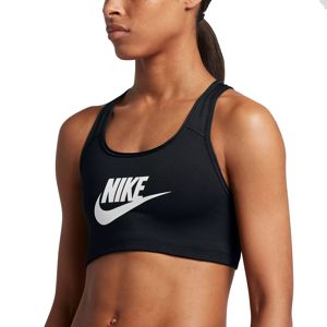 Nike SWOOSH FUTURA BRA Melltartó - Fekete - XS