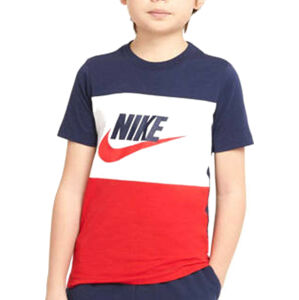 Rövid ujjú póló Nike  T-Shirt Kids Blau F410