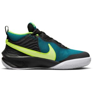 Nike TEAM HUSTLE D 10 Gyerek kosárlabda cipő, fekete, méret 39
