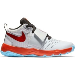 Nike TEAM HUSTLE D 8 SD szürke 3.5Y - Gyerek kosárlabda cipő