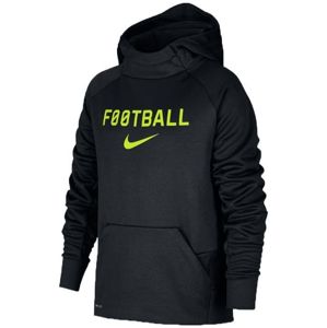 Nike Therma Hoodie Football kids Kapucnis melegítő felsők - Fekete - XS (122-128 cm)