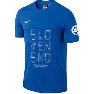 Nike Team Club Blend Slovakia Rövid ujjú póló - Kék - L
