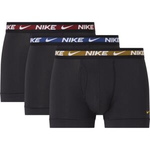Nike TRUNK 3PK Férfi bokszeralsó, fekete, veľkosť S