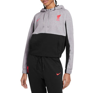 Nike W Liverpool FC Kapucnis melegítő felsők - Szürke - XS
