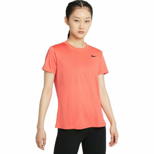 Nike DRI-FIT LEGEND Női edzőpóló, lazac, veľkosť L