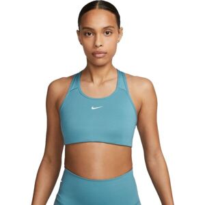 Nike SWOOSH BRA PAD Női sportmelltartó, világoskék, méret