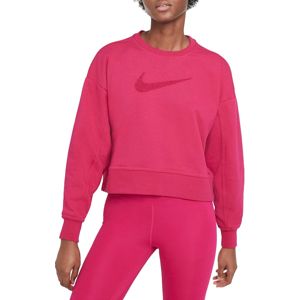 Nike W NK DRY GET FIT CREW SWSH Melegítő felsők - Rózsaszín - S