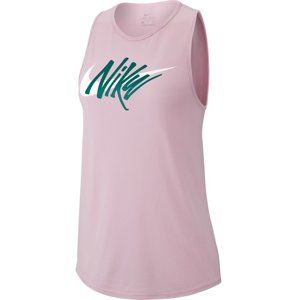 Nike W NK DRY LEG TANK TOM SWOOSH Atléta trikó - Růžová