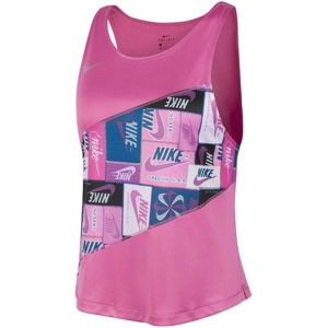 Nike W NK ICNCLSH SINGLET PR Atléta trikó - Rózsaszín - M
