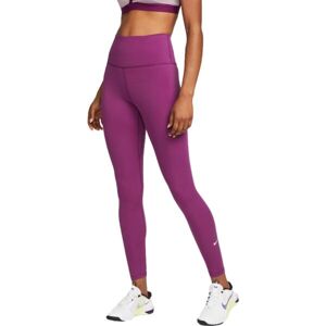 Nike NK ONE DF HR TGHT Női leggings, lila, veľkosť XS