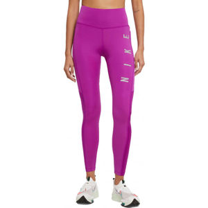 Nike RUN DVN EPIC FAST GX W Női legging futáshoz, rózsaszín, méret M