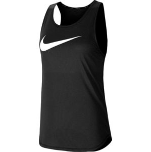 Nike W NK TANK SWSH RUN Atléta trikó - Fekete - XS