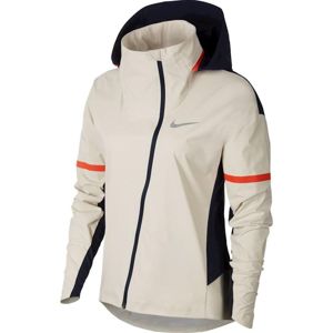 Nike W NK ZONAL AROSHLD JKT HD Kapucnis kabát - Szürke - XS (122-128 cm)