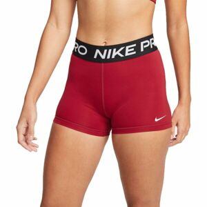Nike NP 365 SHORT 3" piros M - Női sport rövidnadrág