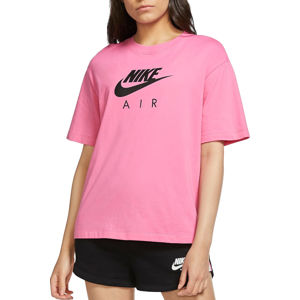 Nike W NSW AIR TOP SS BF Rövid ujjú póló - Rózsaszín - XS