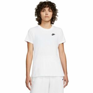 Nike NSW CLUB TEE W Női póló, fehér, veľkosť M