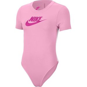 Nike W NSW HRTG BODYSUIT SS Atléta trikók - Rózsaszín - M