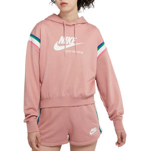 Nike W NSW HRTG PO HOODIE Kapucnis melegítő felsők - Rózsaszín - L