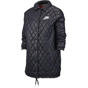 Nike W NSW NSP JKT QUILTED Kapucnis kabát - Kék - L