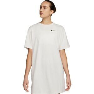 Nike NSW SWSH SS DRESS W Női ruha, fehér, veľkosť XL