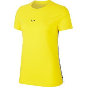 Nike W NSW TEE LOGO TAPE Rövid ujjú póló - Žlutá