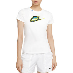 Nike W NSW Worldwide SS TEE Rövid ujjú póló - Fehér - XS