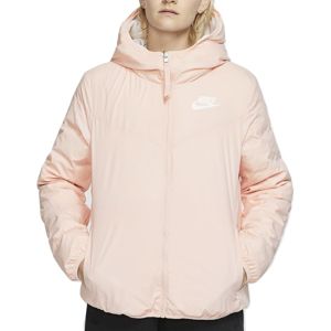 Nike W NSW WR DWN FILL JKT REV Kapucnis kabát - Rózsaszín - XS