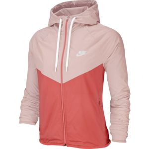 Nike W NSW WR JKT Kapucnis kabát - Rózsaszín - S